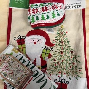 Christmas assortment of kitchen helpers.